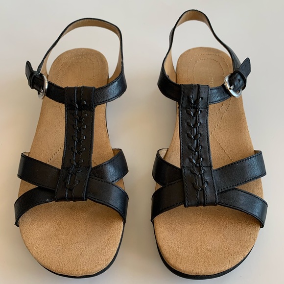 Naturalizer Shoes - Naturalizer Black Leather Sandals